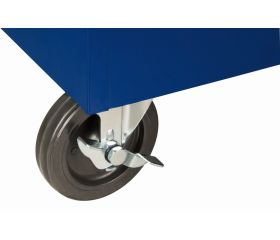 Dos ruedas giratorias de 125 x 30 mm | 9066K-02